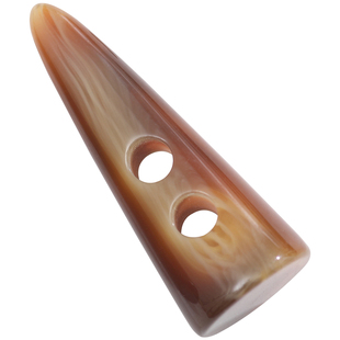 牛角扣子高级牛角扣纽扣女毛呢大衣扣子儿童衣服对扣羊角扣配件