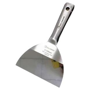 滚动狗油灰刀一体式420不锈钢铲子装修刮腻子抹灰刀加厚清洁工具