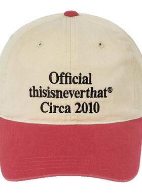 thisisneverthat拼色棒球帽