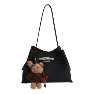 小众轻奢高级感凯莉包包女式2026新款大容量百搭斜挎包超火托特包