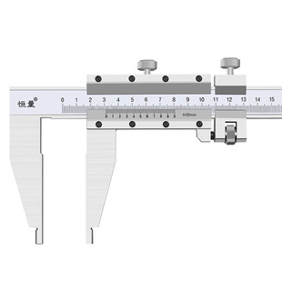 上海恒量单向爪游标卡尺0-500 0-600 0-1000mm0.02单头加10卡尺