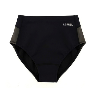 泳裤女士显瘦保守bikini温泉平角大码游泳裤速干水母潜水服短裤女