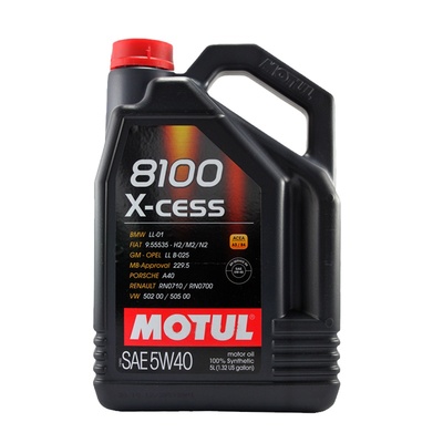 汽车机油脂类全合成MOTUL/摩特5L