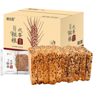 凑单味出道全麦粗粮吐司面包整箱健康早餐代餐休闲小零食糕点心