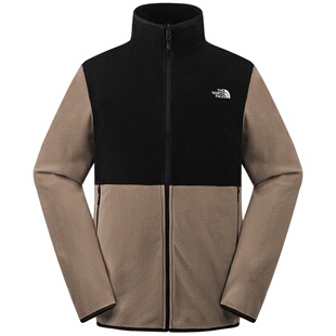 25新款TheNorthFace北面外套男抓绒保暖可做内胆休闲运动夹克8FJ3