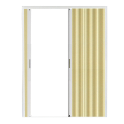 定制折叠隐形隔断纱门免打孔窗帘