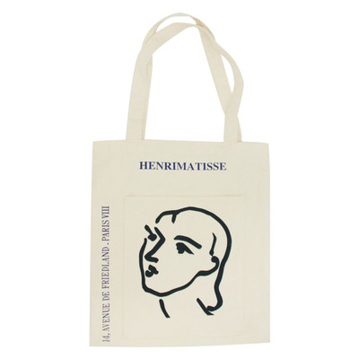 小众文艺风拉链帆布单肩包