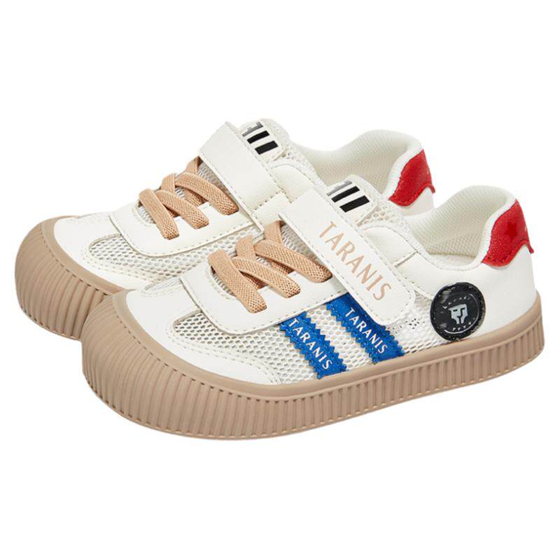 泰兰尼斯童鞋311春夏幼儿园室内鞋女童透气软底入园网面男童板鞋