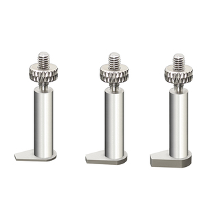 百分表M2.5高度规测针通用型测头L型薄片测头沟槽非标异型测头