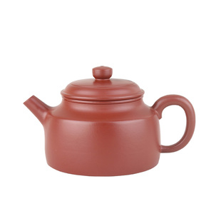 【张银超.德钟】潮州朱泥手拉壶全手工泡茶壶功夫茶具紫砂壶冲罐