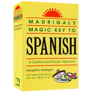 西班牙语学习法宝 英文原版 Madrigal's Magic Key To Spanish 基础西语入门 西英双语学习工具书Philip K. Dick