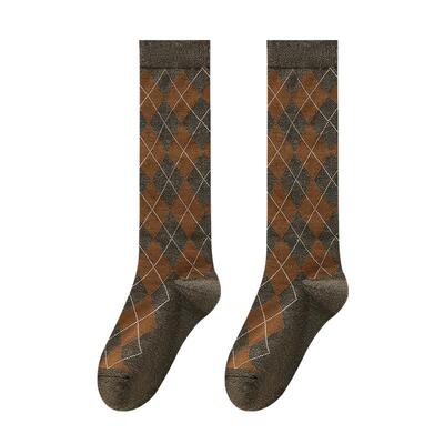 恒源祥压力小腿袜女秋冬纯棉瘦腿