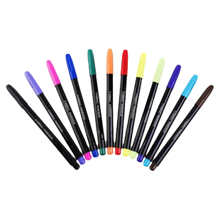 Filolang费洛朗织物马克笔T恤帆布鞋绘布笔衣服布绘笔包包画画防水儿童画笔布料涂鸦笔记号笔绘画彩笔不掉色