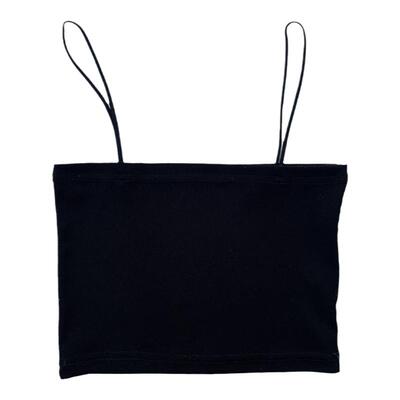 短款吊带抹胸修身单穿内搭细肩带