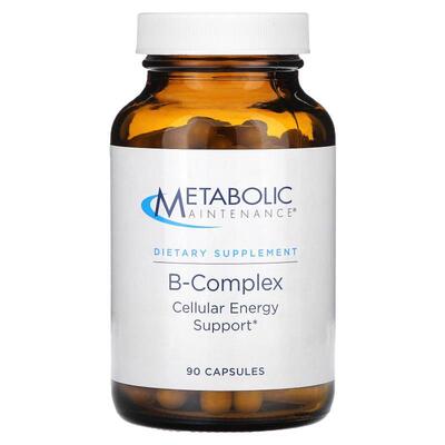 Metabolic Maintenance,B 族维生素复合物，90 粒胶囊