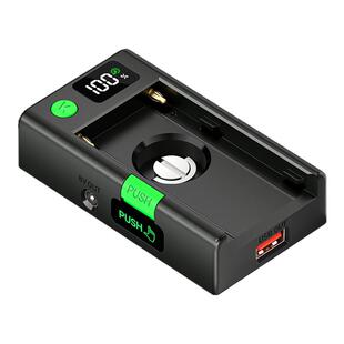 NPF供电扣板多功能F970电池底座多接口输出Type-C快充转接器F750