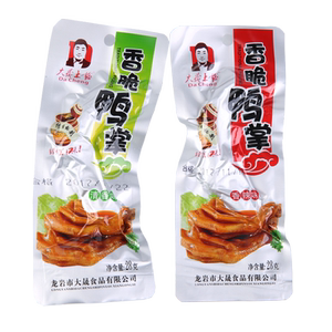 大晟土楼泡鸭爪下洋个装香脆鸭掌