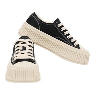 【王小毒】波板棉花糖●厚底毛毛饼干鞋女新款加绒休闲板鞋