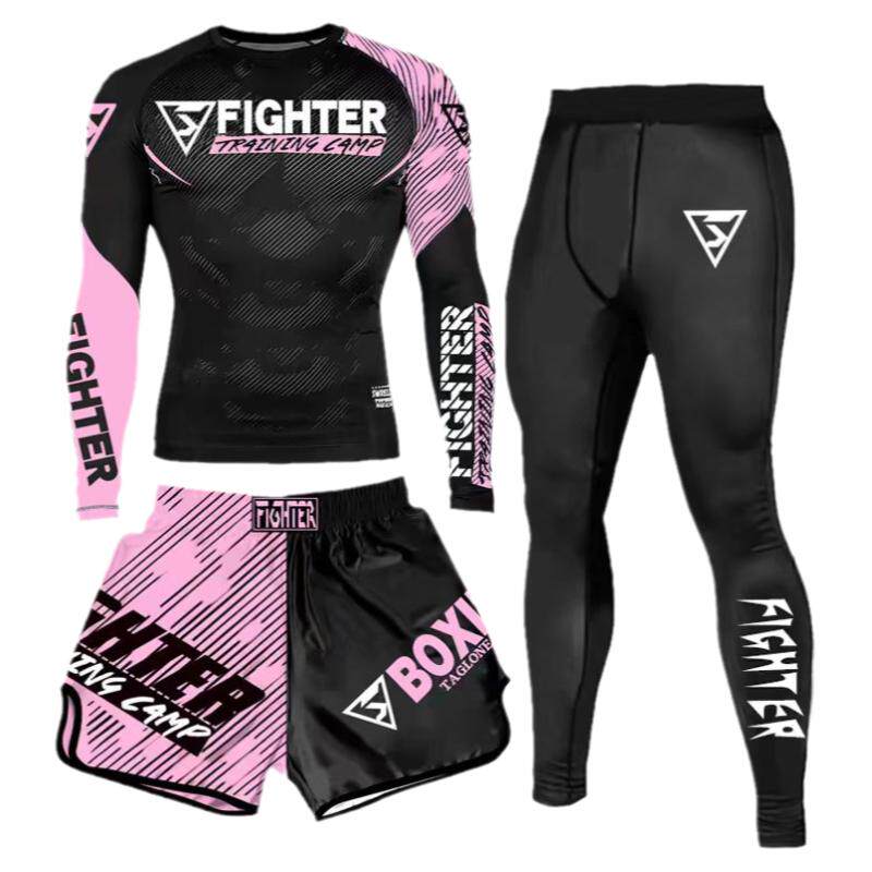 专业定制UFC拳击格斗训练服套装