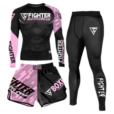 专业定制UFC拳击格斗训练服套装