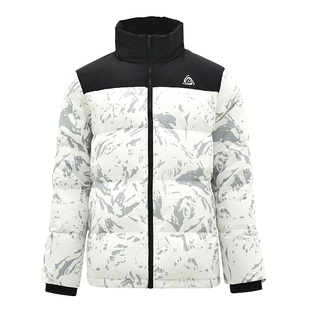 匹克防寒中厚羽绒服外套男秋冬2025新款短款加绒保暖面包服短款女