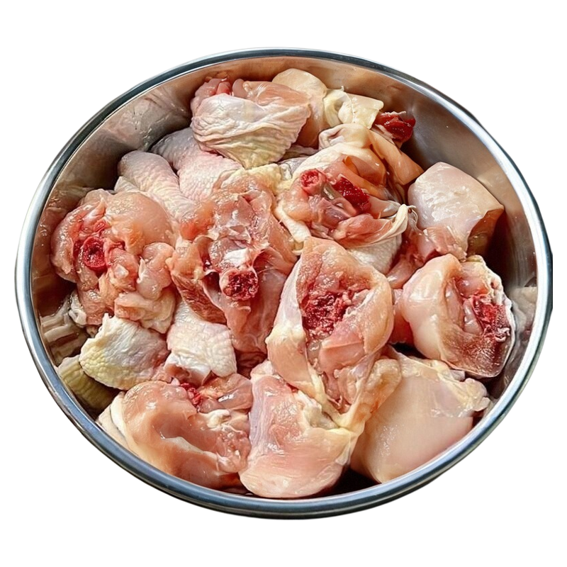 壹号食品无抗鸡腿块新鲜土鸡肉