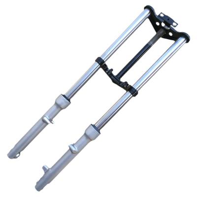 电动三轮车液压前叉减震牛头简易