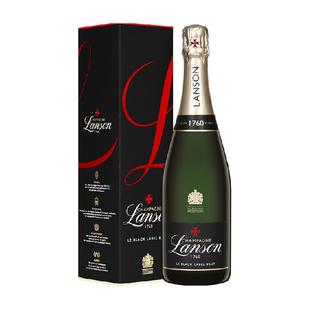 法国进口英国皇室御用香槟Lanson兰颂黑牌天然型起泡酒葡萄酒