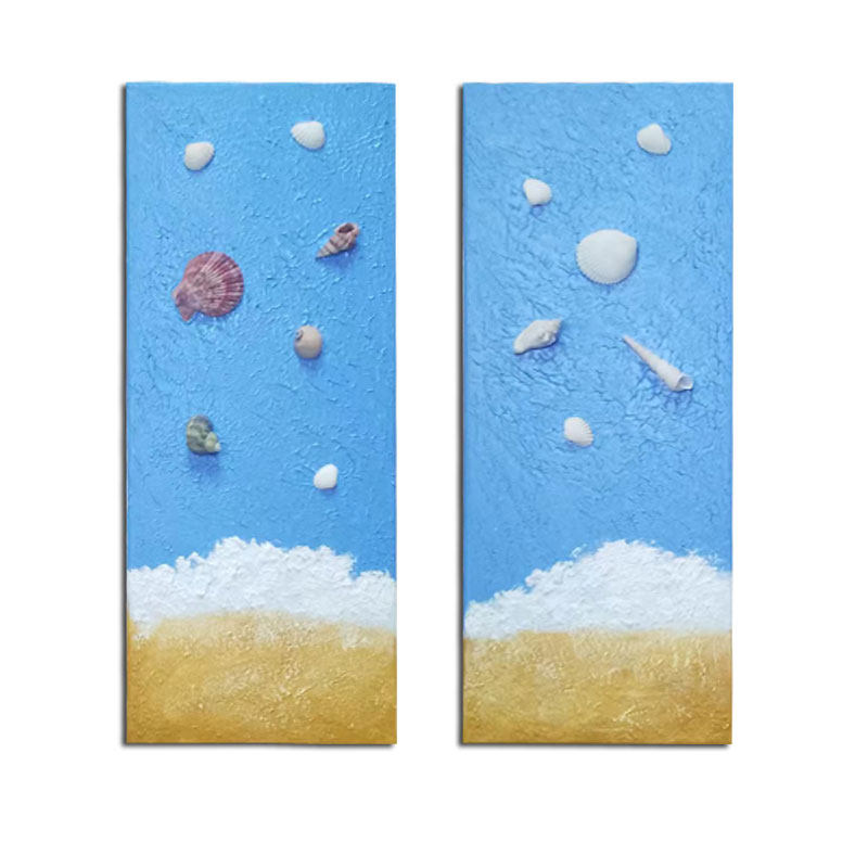 现代轻奢高端别墅客厅玄关装饰画