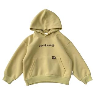 男女童卫衣秋冬2025新款儿童韩版休闲连帽衫中童时尚洋气百搭上衣