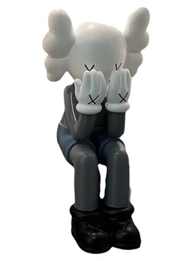 网红芝麻街暴力熊落地雕塑