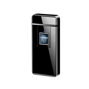 高档指纹识别充电打火机防风送男友生日礼物网红男士个性定制刻字