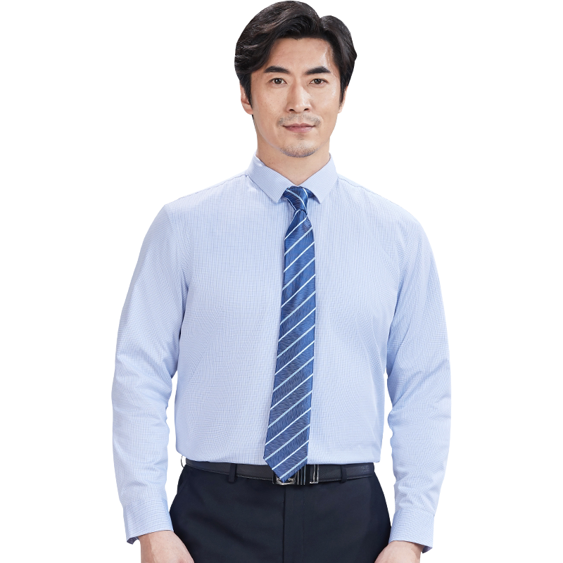 红都长袖衬衫商务衬衫
