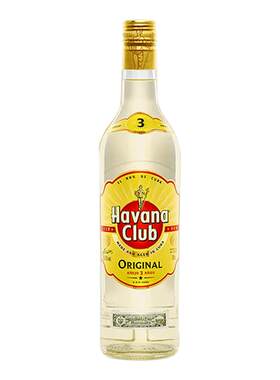 Havana Club/哈瓦那俱乐部朗姆酒3年莫吉托自由古巴经典调酒基酒