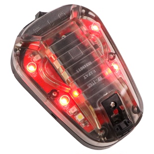 战术头盔瓢虫灯三代IR频闪灯地狱星队友求生识别信号灯防水头灯