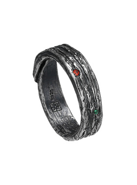 原创设计戒指纯银国风情侣