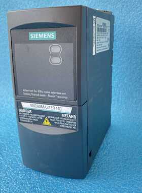 议价全新原装MM440西门子变频器6SE6440-2UD13-7AA1 0.37KW电压38