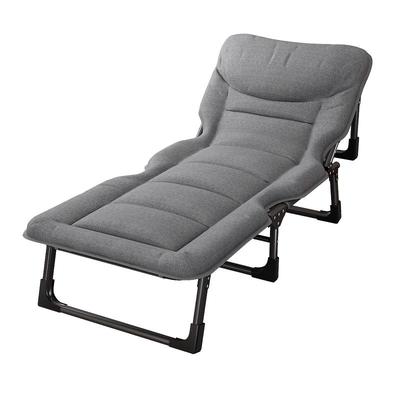 美憩轻奢麂皮绒午休床床垫一体