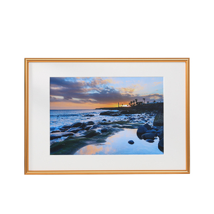 简约铝合金相框A3a4海报画框空框定制尺寸拼图外架装裱1000片挂墙