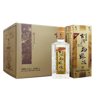 古川纯粮液52度6瓶整箱装 四川固态浓香粮食酒白酒
