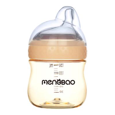 新生儿PPSU玻璃偏心奶瓶宽口径