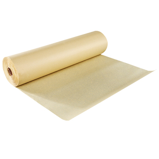 长卷无格元书纸100米半生半熟书法毛笔字作品纸黄毛边加厚纯竹浆