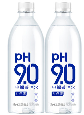 康师傅pH9.0电解碱性水原味柠檬味非苏打水0糖0脂日常补水饮用水