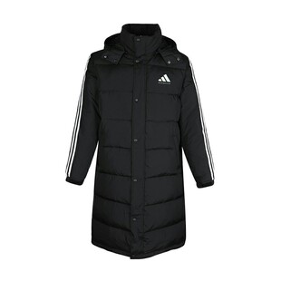 Adidas阿迪达斯中长款羽绒服男女秋冬棉服经典复古棉衣ADIPK01TKD