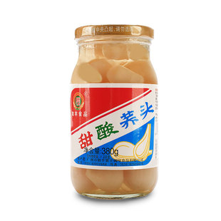 广东如丰食品甜酸荞头380g*6瓶家用酱菜腌制小藠头下饭菜增城特产