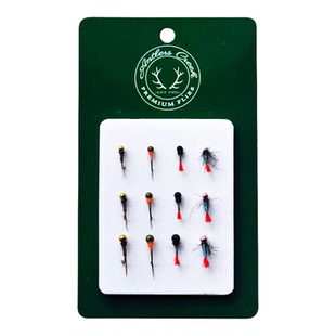 25新款若虫成品钩套装摇蚊干式湿式马口淡水溪流欧若飞钓混搭套装