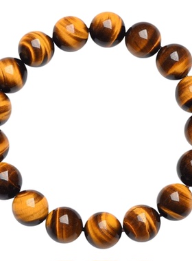 天然黄虎眼石虎晴石猫眼手链