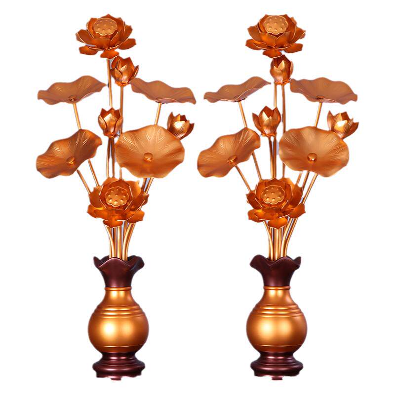 大号仿真花束佛堂装饰品
