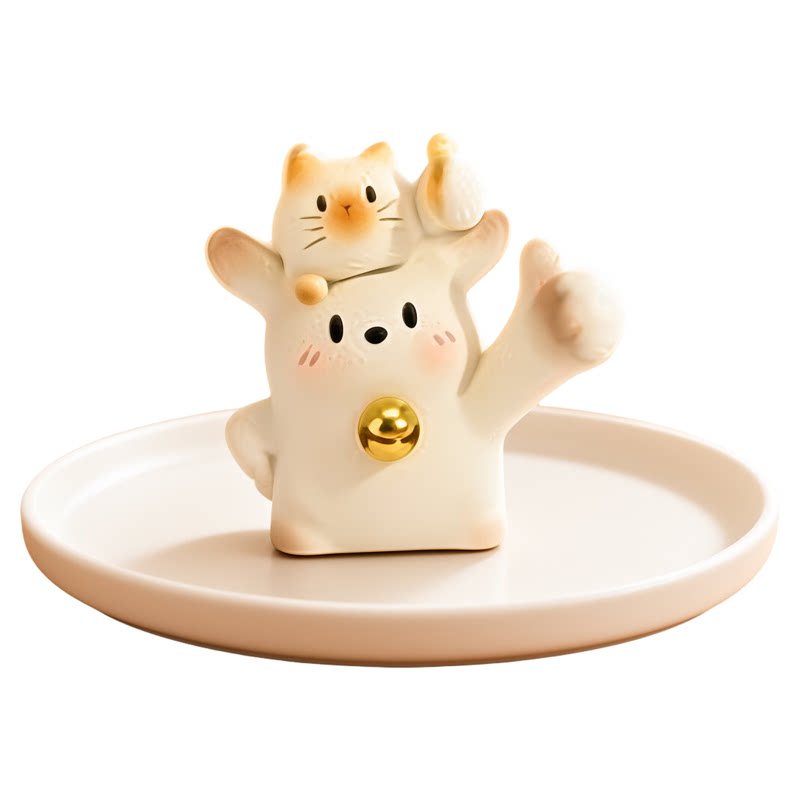 猫狗PAI陪伴盲盒可爱桌面摆件