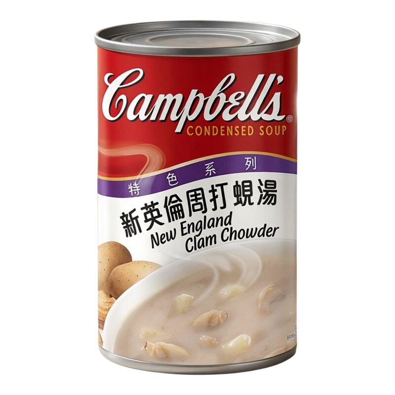 金宝Campbell 新英伦周打蚬汤4罐300gx4酱类调料特色系列家用进口